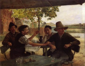 A gathering of men